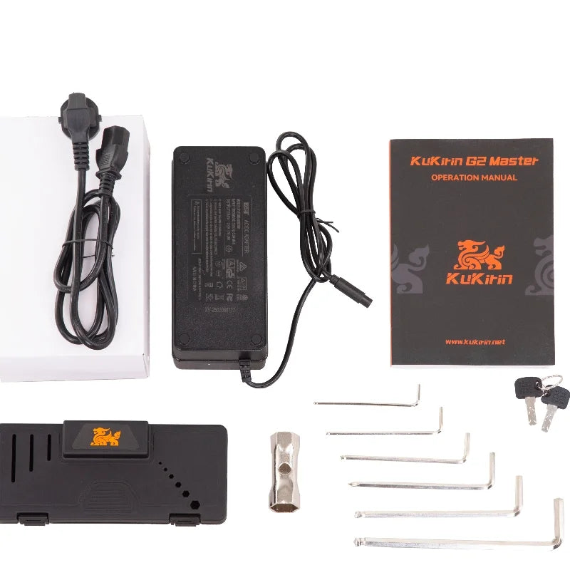 Kukirin G2 Master 2025 52V 20.8Ah battery, 1000W*2 drive motor Electric Scooter