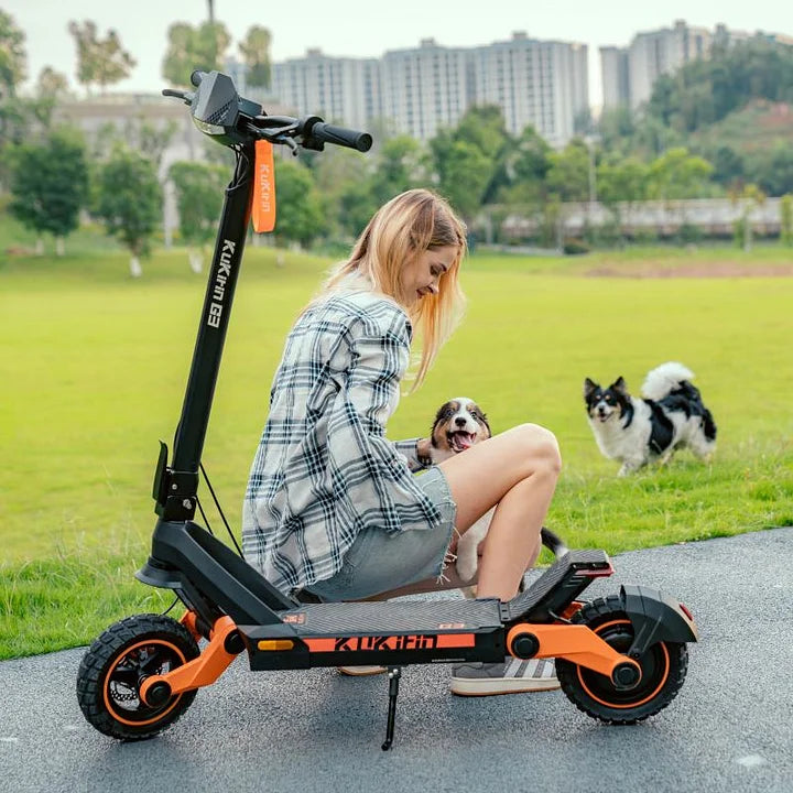 KuKirin G3 2025 Adventurers Electric Scooter 10.5 Inch Off-road 1200W Rear Motor 52V 18Ah Lithium battery